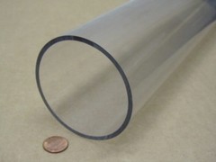 Kmac Polycarbonate Round Clear Tube/ Tubing 3.25″ OD x 3.0″ ID (3 1/4″ x 3.0″)