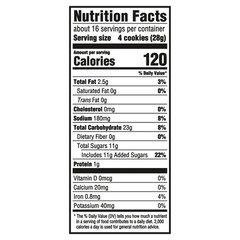 Ginger Snaps Cookies, Ginger Cookies, 16 oz