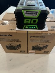 NEW GENUINE OEM MAX PRO GreenWorks GBA80200 80V 2Ah BAB726 Battery 2901302