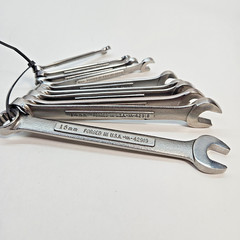 Vintage Craftsman Metric Combination Wrench 10pc Set 6mm – 15mm Forged in USA