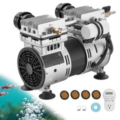Uimoso Pond Aerator for Lakes up to 3 Acres, 6.7CFM, 1 HP Air Compressor, 745W