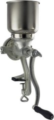 CHARD GM-150 Grain Mill, Tin Coated Cast Iron,Silver Silver