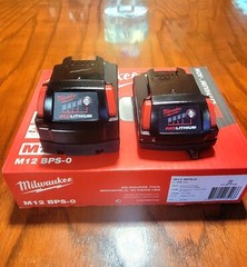 100% Guaranteed GENUINE- NEW Open Box-Milwaukee M18 5.0Ah And 1.5 Batteries
