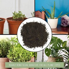 Organic Worm Castings, All Natural Soil Amendment, Soil Builder, and Fertilize