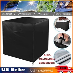 Waterproof Air Conditioner Cover Heavy Duty Central AC Outdoor Protector Square