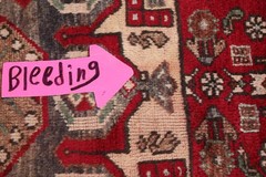Red Traditional Geometric Area Rug 4×6 Hand-knotted Wool Carpet for Any Room