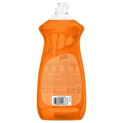 AJAX Dish Soap Orange 28oz Liquid Dishwashing Detergent Grease Cleaner