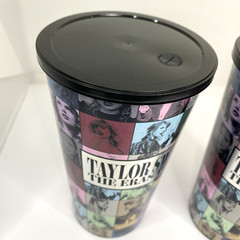 LOT OF 2-Taylor Swift THE ERAS TOUR Movie 32 oz Plastic Cups w/lids