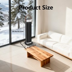 1500W Portable Electric Space Heater Garage Hot Air Fan for Indoor Large Room
