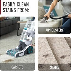 Hoover SmartWash Upright Carpet Cleaner – Blue (FH52000G) – Refurbished