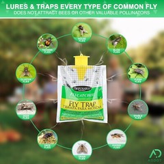 10 pack Outdoor Fly Traps – Disposable, Hanging Outdoor