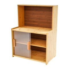 Kitchen Pantry Storage Cabinet Small Countertop Storage Sideboard Cupboard