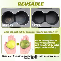 Reusable Cleaning Gel Universal Dust Cleaner Slime Pc Keyboard Car Auto Dusting