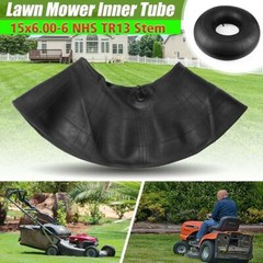 Pair of 15X6.00-6 Lawn Tire Inner Tube 15X6X6 TR13 Lawn Mower Tractor Tire
