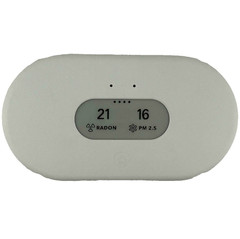 Airthings 2960 View Plus Radon Air Quality Monitor CO2 VOC Humidity Temperature