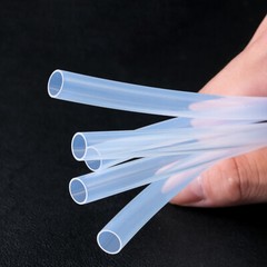 PTFE Tube Tubing Pipe 1mm-20mm ID 2mm-25mm OD High Temp Resistance Clear Tube