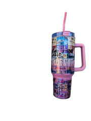 Taylor Swift 40oz Tumbler – Stainless Steel – “Little Swiftie” Gift