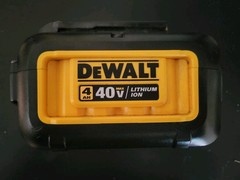 DEWALT 40V MAX Lithium-Ion (Li-Ion) Power Tool Battery Pack 4Ah, Black