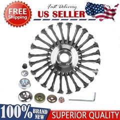 8 Inch Steel Wire Trimmer Head – Universal Weed Eater Attachment for Stihl US