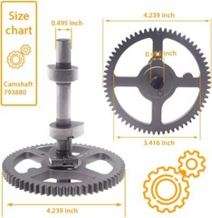 Mower Camshaft 84005207 For Briggs & Stratton 793880 793583 792681 791942 795102