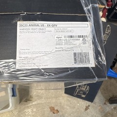 New In Box Dyson DC25 Animal Upright Bagless QVC exclusive