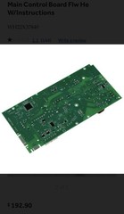 WH22X37840 NEW UNOPENED GE GENUINE Main Control Board Front Load Washer