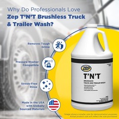 Zep Brushless T’N’T Truck and Trailer Wash – 5 Gallon (1 Pail) – 37635