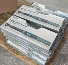 VCAN ACTIVE 3/8 Digital Torque Wrench Set 5-99.6 ft-lb Complete SET NEW