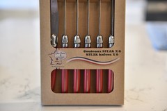 Laguiole Jean Dubost 6Pc. Steak Knife Set NEW !!
