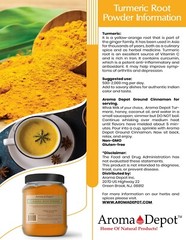 2.5 lb Turmeric Root Powder 100% Pure Curcuma Longa Tumeric 40 oz JAR
