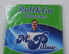 MyPillow Unisex Adult’s Roll & Go Pillowcase AC2 Blue Sage Size 12″x18″ NWT
