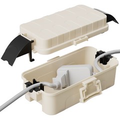 Outdoor Extension Cord safety Cover Waterproof Electrical Connection Box-US ship