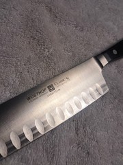 WUSTHOF CLASSIC SOLINGEN GERMANY 4183 17cm 7″ Hollow Edge Santoku Knife