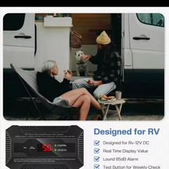 12V RV Carbon Monoxide & Propane Gas Detector Alarm High Sensitivity LPG CO Sens