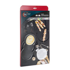 Italian TVS All-Purpose Double-Sided Aluminum Grill Plate – Non-Stick, Oven Safe