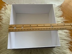 Dior Small White EMPTY BOX 6.75in x 6.75in Brand new”…..”…..”