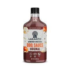 Lakanto Bbq Sauce Original Monkfruit Sweetened 13 Fo (Pack of 8)