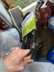Kimsion M126536 Rubber Lawn Mower Belt for John Deere L120 L130 18.5 HP