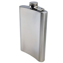 10oz Portable Alcohol Pocket Flask with Funnel Stainless Steel Whiskey Flask