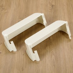 2-Pack 240323001 Door Bin Shelf White Lower ABS For Frigidaire Refrigerator