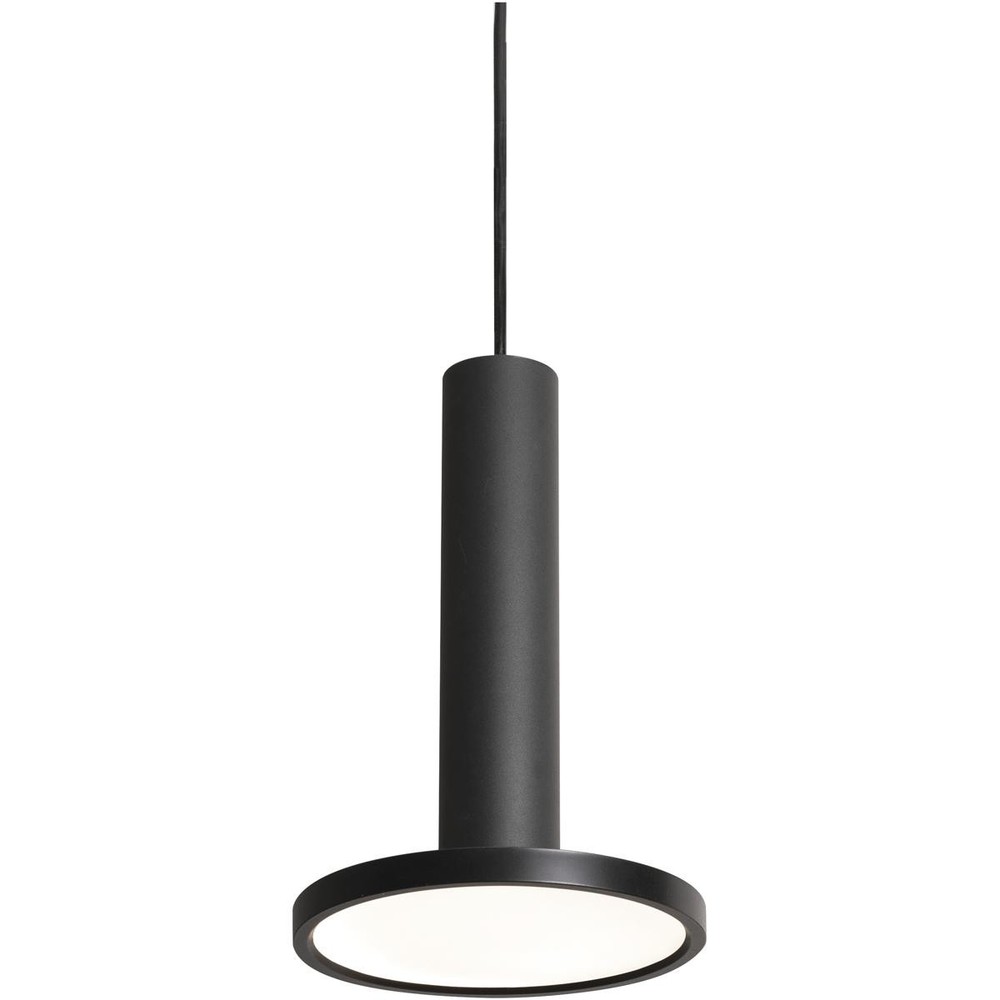 AFX Inc. LNAP08LAJD1BK Luna 1 Light 7.88 inch Black Pendant Ceiling Light