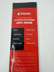 EZARC Japanese Teeth Reciprocating Saw Blade 15 Inch, Arc Edge Wood Pruning