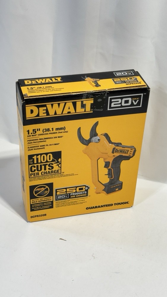 DEWALT DCPR320B 20V MAX Cordless Battery Powered Pruner Coated Blade (Tool Only)