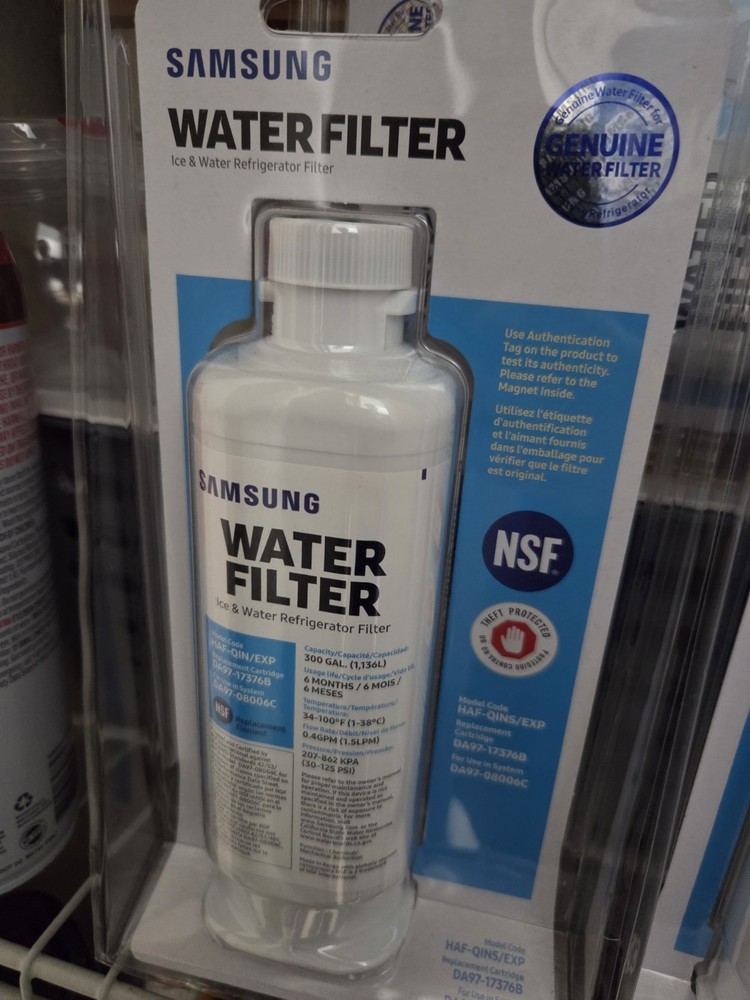 Genuine Samsung DA97-17376B HAF-QINS/EXP REFRIGERATOR Water Filter