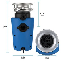 American Standard Elite 1/2 HP 110V Waste Disposer – 15-CA-ASE-50