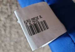 Klear Vu Easy Care Outdoor XL Chair Cushion in Marine Blue