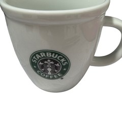 Starbucks Coffee Classic White Logo Mug 16 oz (2007) Large Ceramic Coffee Cup