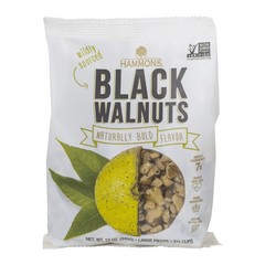 Hammons Hand Harvested Black Walnuts Large Pieces 12 oz. New