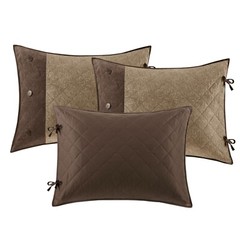 Madison Park 6 Piece Rustic Style Reversible Daybed Cover Set for Guest Room
