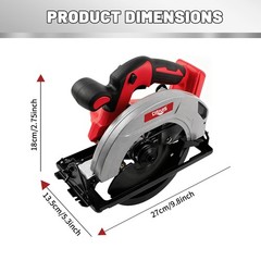 For Milwaukee M18 Battery 18V 6-1/2″ Cordless Brushless Circular Saw /TOOL ONLY